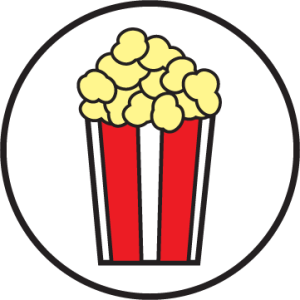 an illustration of popcorn